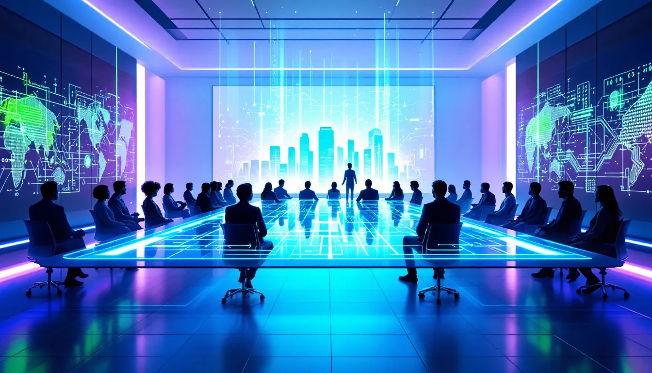 An image illustrating the customization of business plans using AI tools.